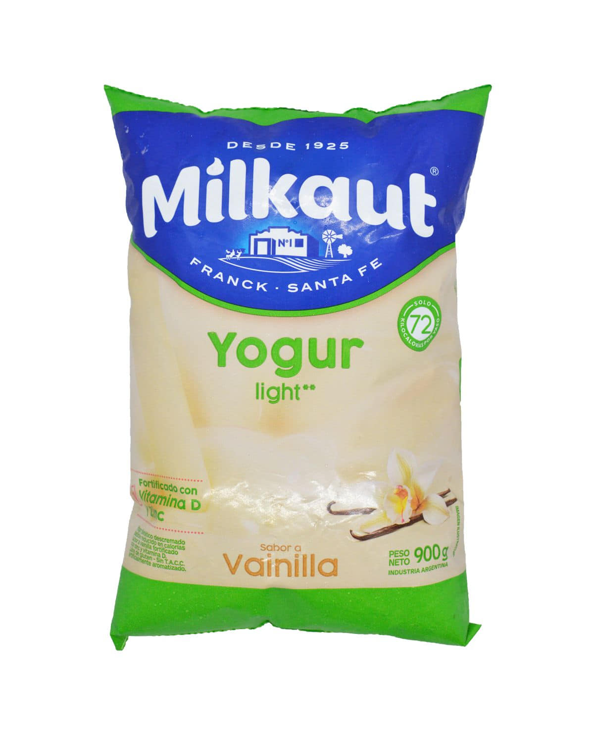 Yogur Milkaut Light Vainilla 900 Gr